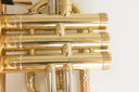 Geneva Symphony Bb-Kornett – Goldmessing, Edelstahlventile, 2 Trigger