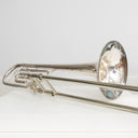 King 4B 2104 Tenorposaune mit Quartventil, versilbert, 1982