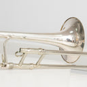 King 4B 2104 Tenorposaune mit Quartventil, versilbert, 1982