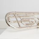 King 4B 2104 Tenorposaune mit Quartventil, versilbert, 1982