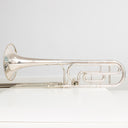 King 4B 2104 Tenorposaune mit Quartventil, versilbert, 1982