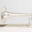 King 4B 2104 Tenorposaune mit Quartventil, versilbert, 1982