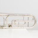 King 4B 2104 Tenorposaune mit Quartventil, versilbert, 1982