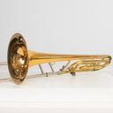 King 4B 2104 Tenorposaune mit Quartventil, Gelbmessing, 1983
