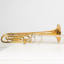 King 4B 2104 Tenorposaune mit Quartventil, Gelbmessing, 1983