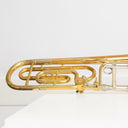 King 4B 2104 Tenorposaune mit Quartventil, Gelbmessing, 1983