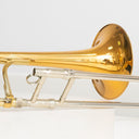 King 4B 2104 Tenorposaune mit Quartventil, Gelbmessing, 1983