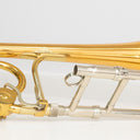 King 4B 2104 Tenorposaune mit Quartventil, Gelbmessing, 1983
