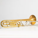 King 4B 2104 Tenorposaune mit Quartventil, Gelbmessing, 1983