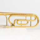 King 4B 2104 Tenorposaune mit Quartventil, Gelbmessing, 1983