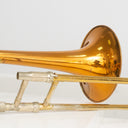 King 4BF 2104 Tenorposaune mit Quartventil – Gelbmessing, 1990