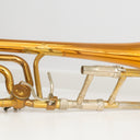 King 4BF 2104 Tenorposaune mit Quartventil – Gelbmessing, 1990