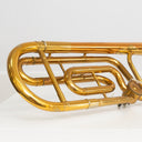 King 4BF 2104 Tenorposaune mit Quartventil – Gelbmessing, 1990