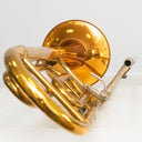 King 4BF 2104 Tenorposaune mit Quartventil – Gelbmessing, 1990
