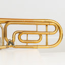 King 4BF 2104 Tenorposaune mit Quartventil – Gelbmessing, 1990