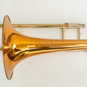 King 4BF 2104 Tenorposaune mit Quartventil – Gelbmessing, 1990