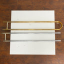 King 4BF 2104 Tenorposaune mit Quartventil – Gelbmessing, 1990