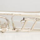 King 4BF Sonorous Tenorposaune mit Quartventil – Versilbert, 1977