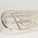 King 4BF Sonorous Tenorposaune mit Quartventil – Versilbert, 1977