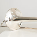 King 4BF Sonorous Tenorposaune mit Quartventil – Versilbert, 1977