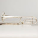 King 4BF Sonorous Tenorposaune mit Quartventil – Versilbert, 1977