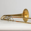 Vincent Bach Stradivarius 50B Bassposaune mit Quartventil – Unlackiert