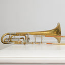 Vincent Bach Stradivarius 50B Bassposaune mit Quartventil – Unlackiert