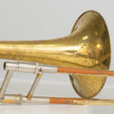 Vincent Bach Stradivarius 50B Bassposaune mit Quartventil – Unlackiert
