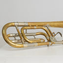 Vincent Bach Stradivarius 50B Bassposaune mit Quartventil – Unlackiert