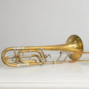 Vincent Bach Stradivarius 50B Bassposaune mit Quartventil – Unlackiert