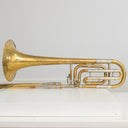 Vincent Bach Stradivarius 50B Bassposaune mit Quartventil – Unlackiert