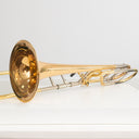 XO 1236RLO Tenorposaune mit Quartventil – Goldmessing, Open Wrap