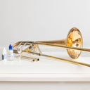 XO 1236RLO Tenorposaune mit Quartventil – Goldmessing, Open Wrap
