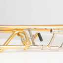 XO 1236RLO Tenorposaune mit Quartventil – Goldmessing, Open Wrap