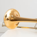 XO 1236RLO Tenorposaune mit Quartventil – Goldmessing, Open Wrap