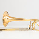 XO 1236RLO Tenorposaune mit Quartventil – Goldmessing, Open Wrap