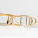 XO 1236RLO Tenorposaune mit Quartventil – Goldmessing, Open Wrap