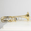 S.E. Shires Q36YA Bassposaune mit Axialventilen – Gelbmessing - B-Ware