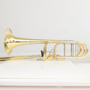 S.E. Shires Q36YA Bassposaune mit Axialventilen – Gelbmessing - B-Ware