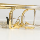 S.E. Shires Q36YA Bassposaune mit Axialventilen – Gelbmessing - B-Ware