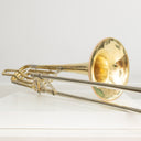 King 6B Duo Gravis Bassposaune – Split Trigger, Hochglanzpoliert, 1975