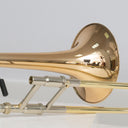 Eastman ETB526G Tenorposaune mit Quartventil – Goldmessing
