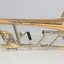 Eastman ETB526G Tenorposaune mit Quartventil – Goldmessing