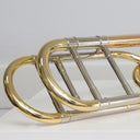 Eastman ETB526G Tenorposaune mit Quartventil – Goldmessing