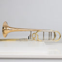 Eastman ETB526G Tenorposaune mit Quartventil – Goldmessing