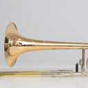 Eastman ETB526G Tenorposaune mit Quartventil – Goldmessing