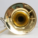 Eastman ETB849 Bassposaune mit Axialventilen – Gelbmessing