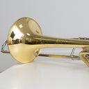 Eastman ETB849 Bassposaune mit Axialventilen – Gelbmessing