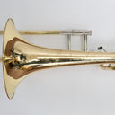 Eastman ETB849 Bassposaune mit Axialventilen – Gelbmessing