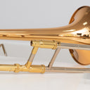 Jupiter JTB1100FRQ Tenorposaune mit Quartventil – Goldmessing